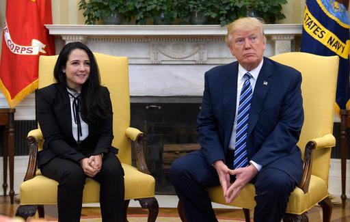 Freed Egyptian-American prisoner meets with Trump