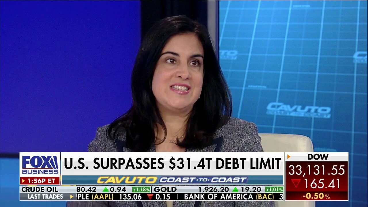 House Ways and Means Committee member Rep. Nicole Malliotakis reacts to the U.S. surpassing its $31.4 trillion debt limit and discusses the likelihood of a government shutdown on 'Cavuto: Coast to Coast.' 