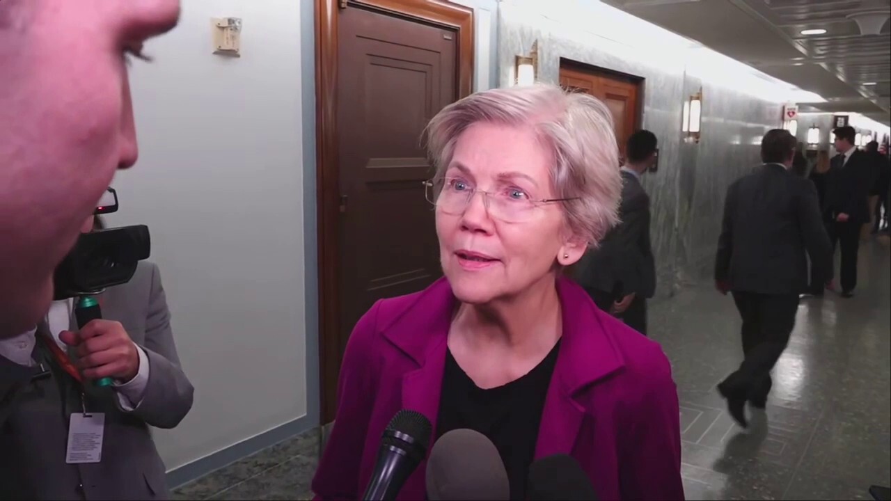 FOX Business' Grady Trimble interviews Sen. Elizabeth Warren, D-Mass., on Capitol Hill Wednesday about market futures plunging and Fed Chair Jerome Powell's handling of the economy.