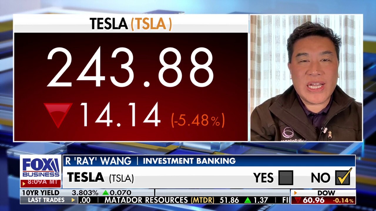 Constellation Research founder R 'Ray' Wang looks ahead to Tesla's Q3 earnings and explains how AI has resulted in job cuts across Silicon Valley.