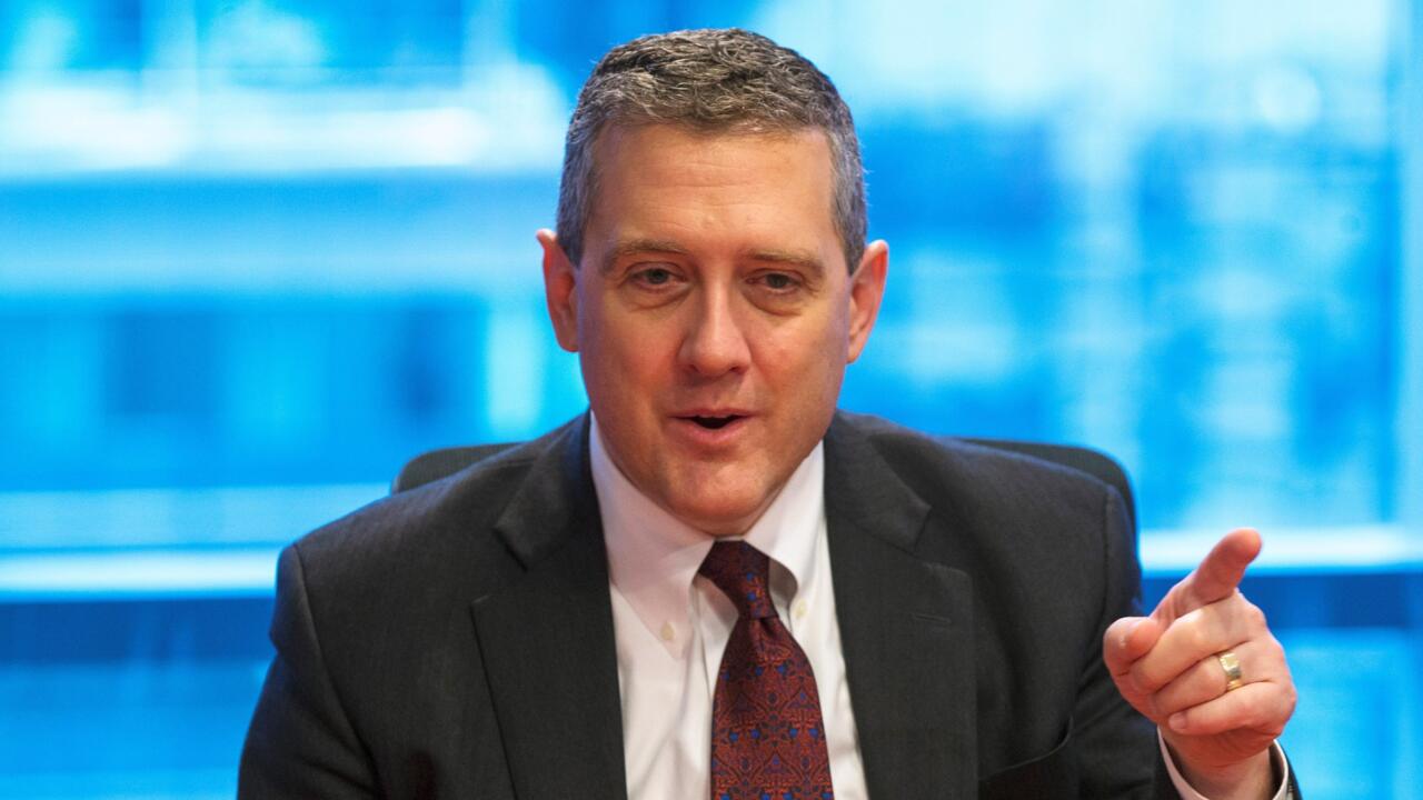Fed's Bullard: Jobless rate to hang around current levels