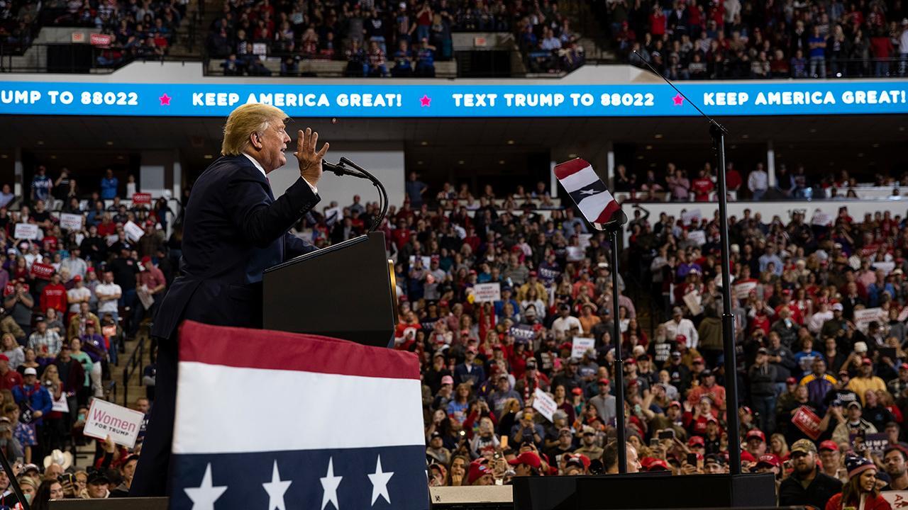 Trump: Democrats let you down, US is doing great under GOP 