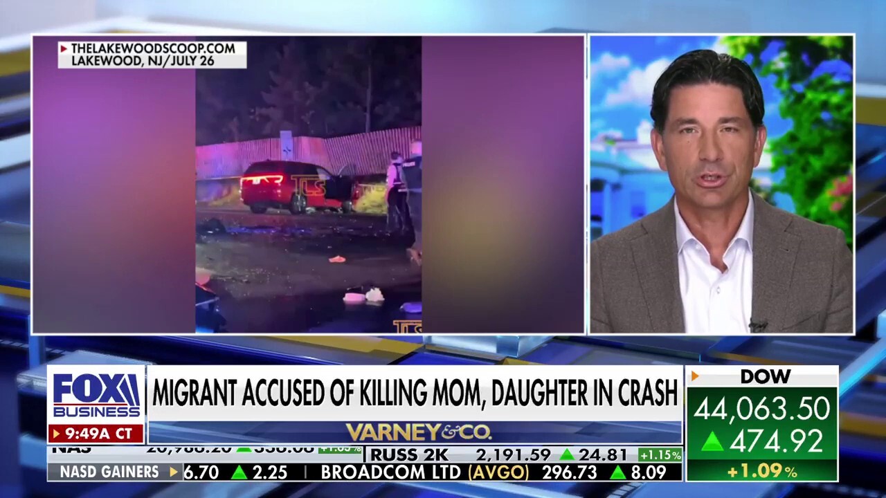 Former Acting DHS Secretary Chad Wolf discusses the reaction to an illegal immigrant accused of killing a New Jersey mother and child in a drunk driving accident as border apprehensions hit record lows.
