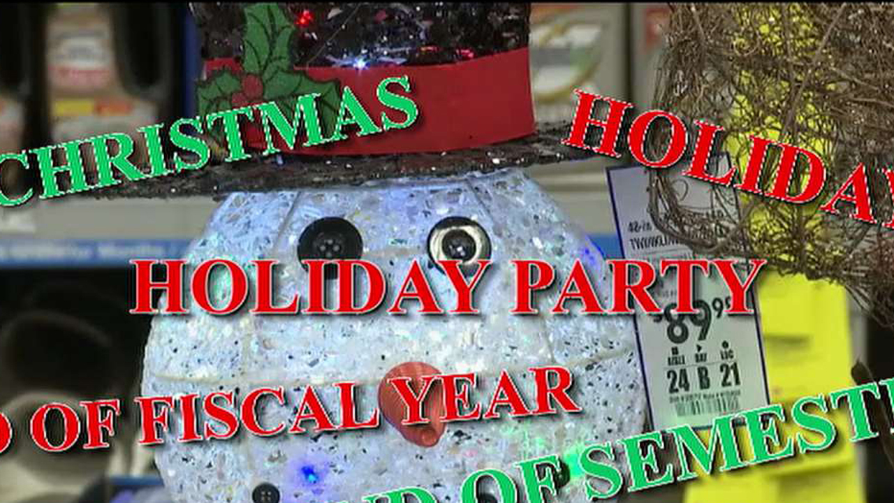 Now 'holiday' is politically incorrect