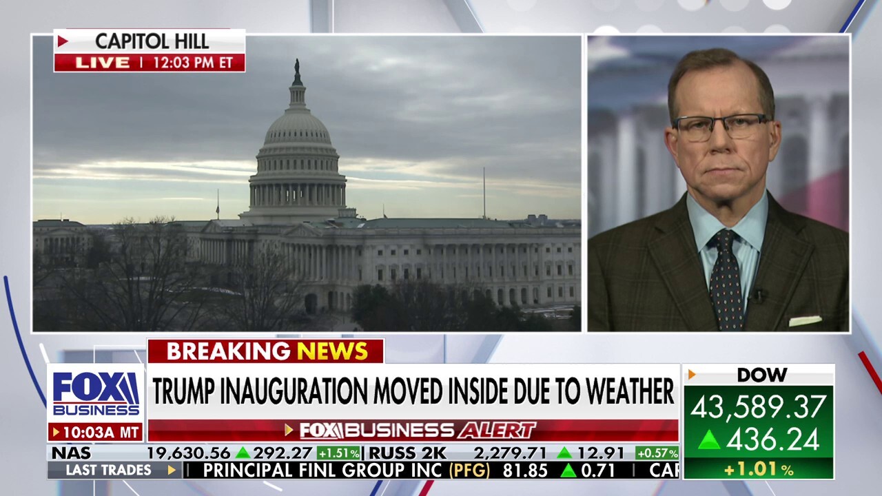 Trump's inauguration is moved indoors due to freezing weather. Fox News chief congressional correspondent Chad Pergram reports on the last-minute change.