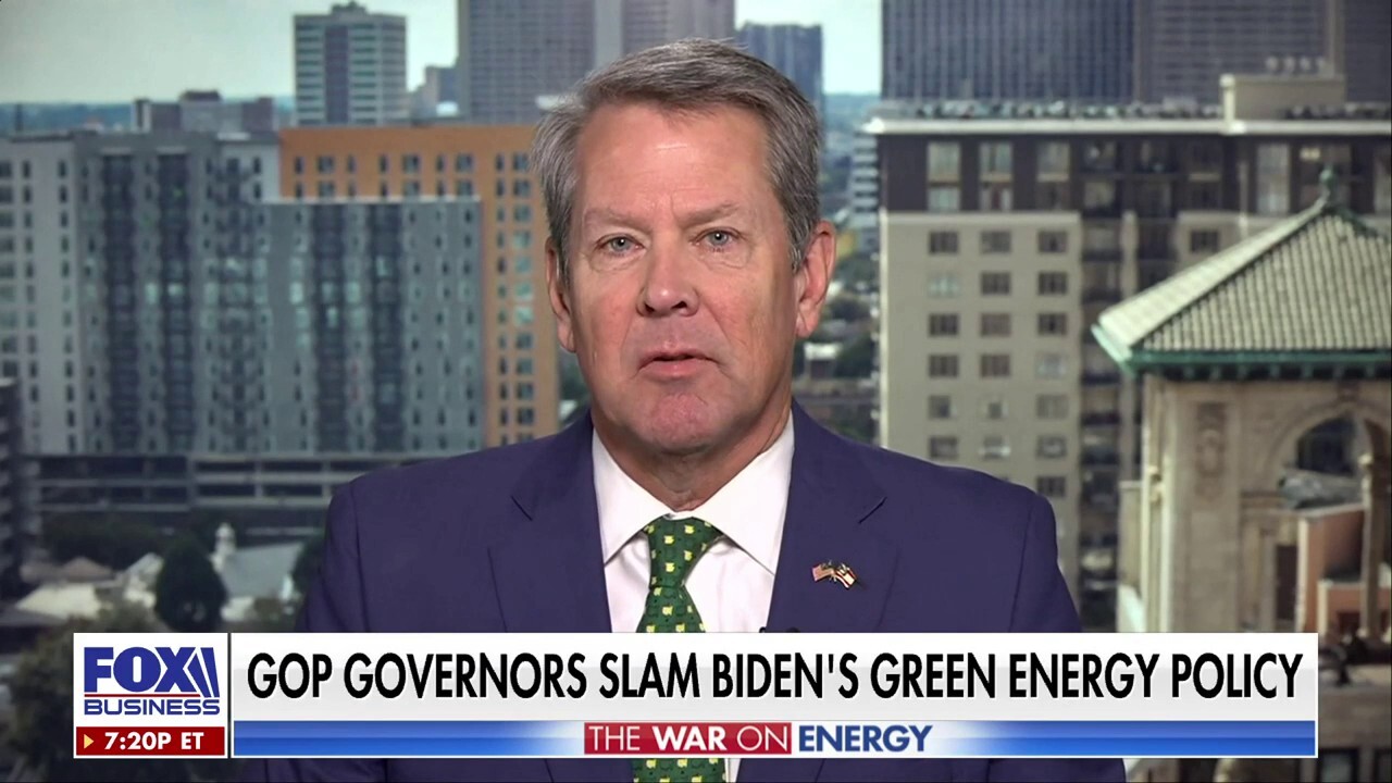 Gov. Brian Kemp: Biden admin is helping our enemies instead of our allies