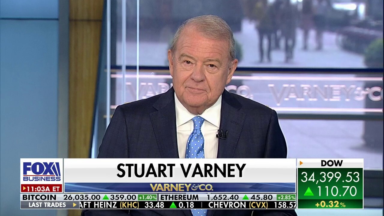 Varney & Co. host Stuart Varney argues the first GOP debate will show a vivid contrast between an aging Biden and vibrant Republican candidates.