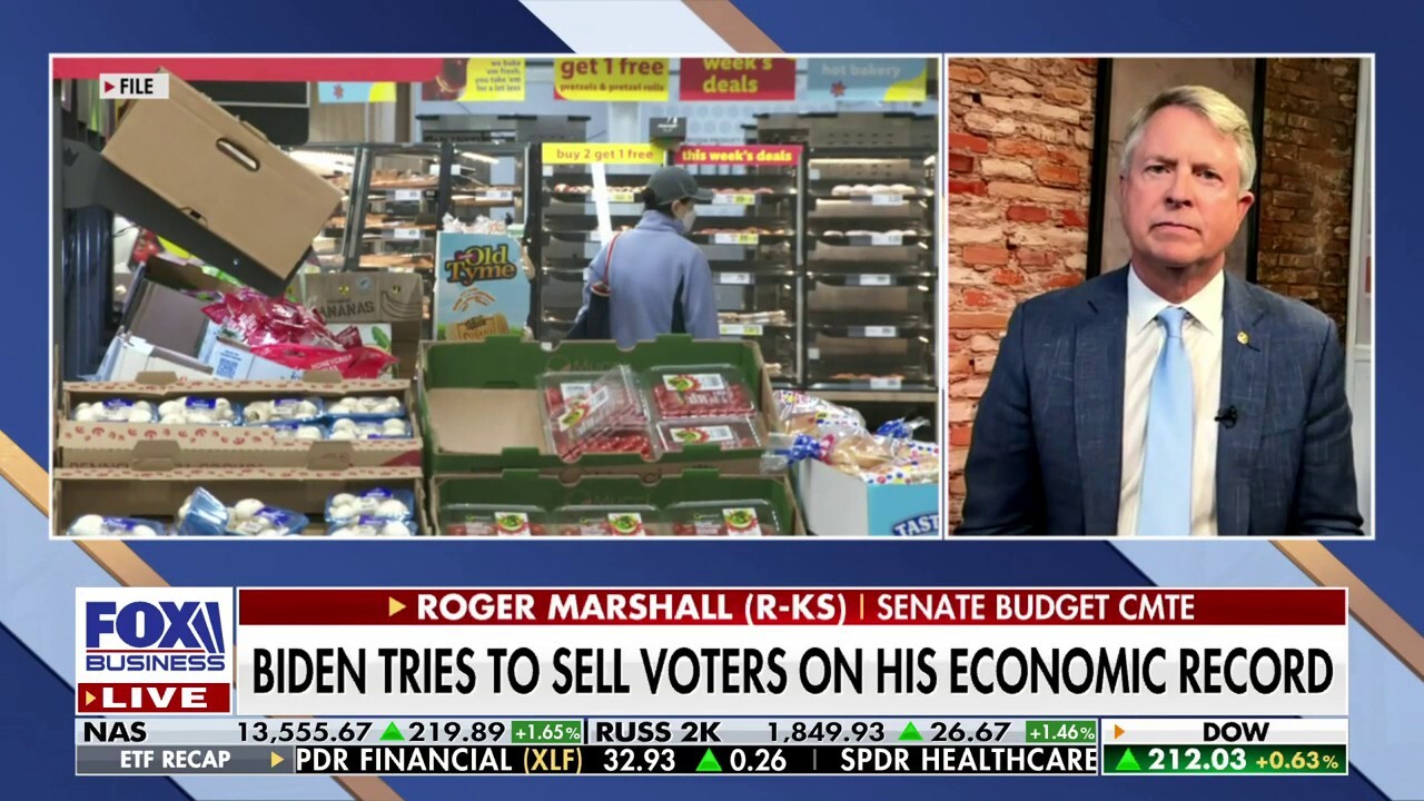 The American people aren't buying Biden's economic agenda: Sen. Roger Marshall