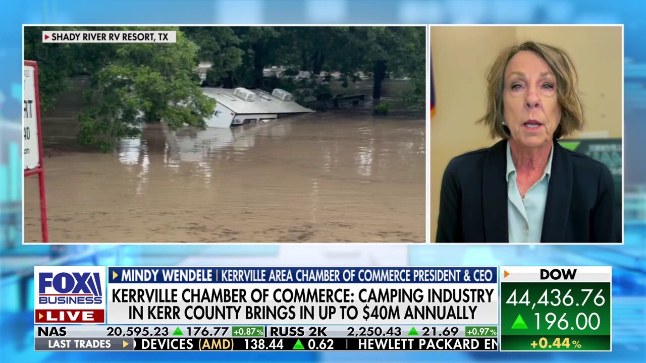 Kerrville Area Chamber of Commerce president and CEO Mindy Wendele unpacks the response to the Texas flash floods on 'The Claman Countdown.'