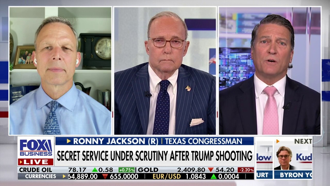 The whole world witnessed the Trump shooting: Ronny Jackson