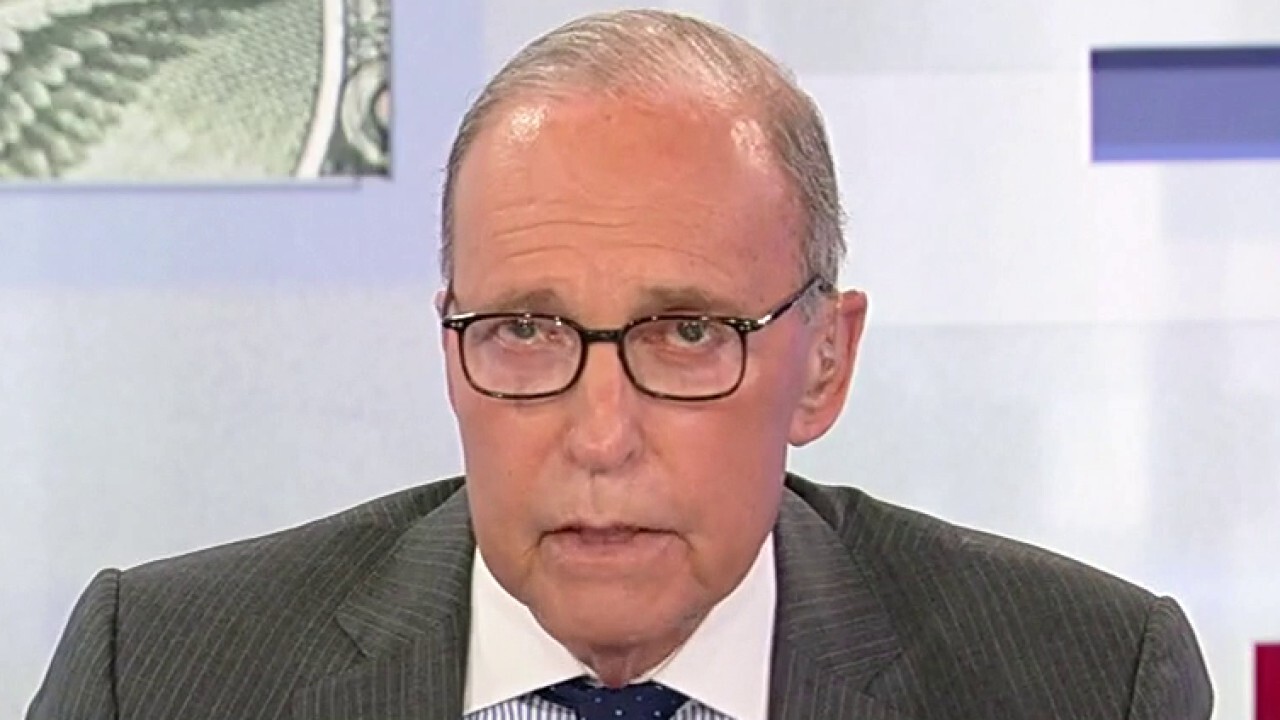 FOX Business host slammed Biden's exit strategy from Afghanistan amid the Taliban takeover on 'Kudlow'