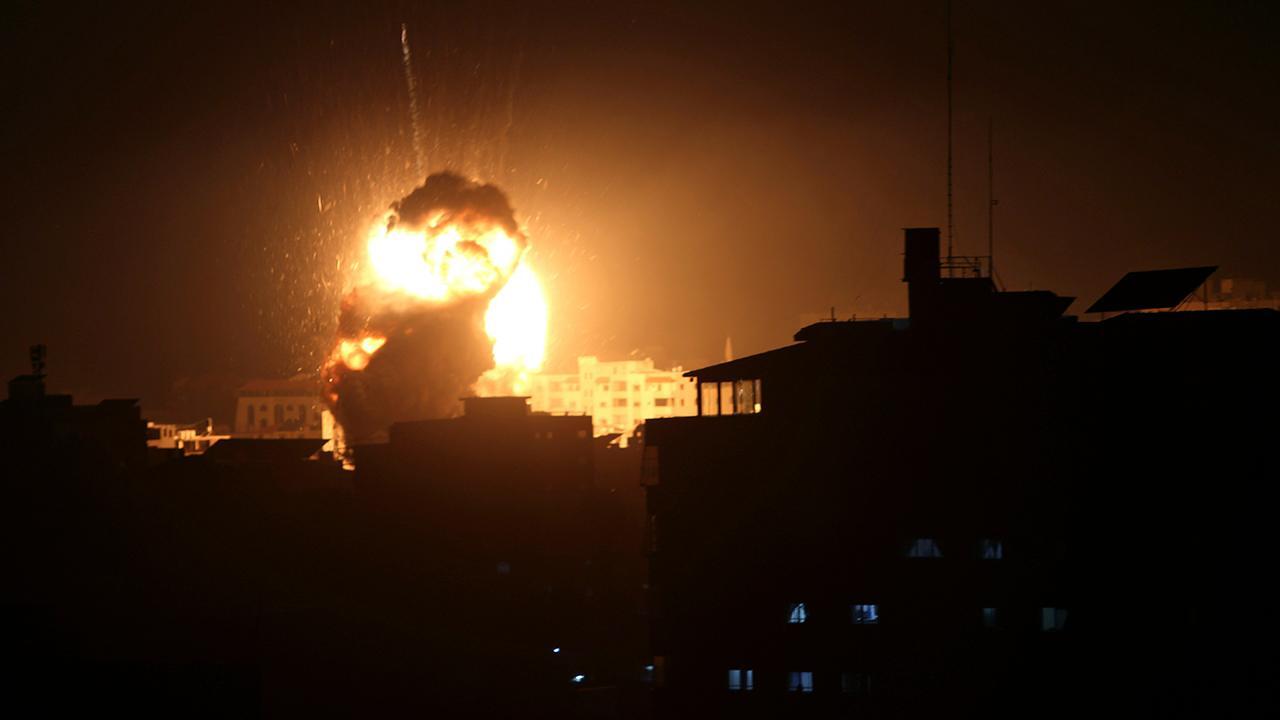 Israel strikes Hamas targets across Gaza strip