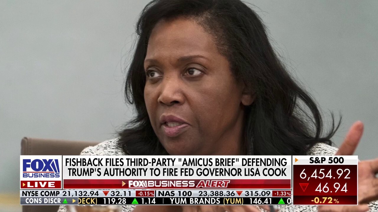 Azoria CEO James Fishback discusses President Donald Trump’s plans to fire Federal Reserve Board Governor Lisa Cook on ‘Making Money.’