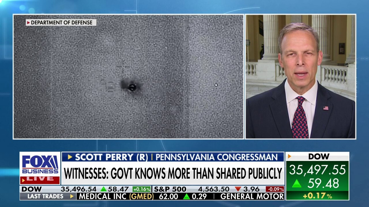 UFO congressional hearing provided 'shocking' answers: Rep. Scott Perry