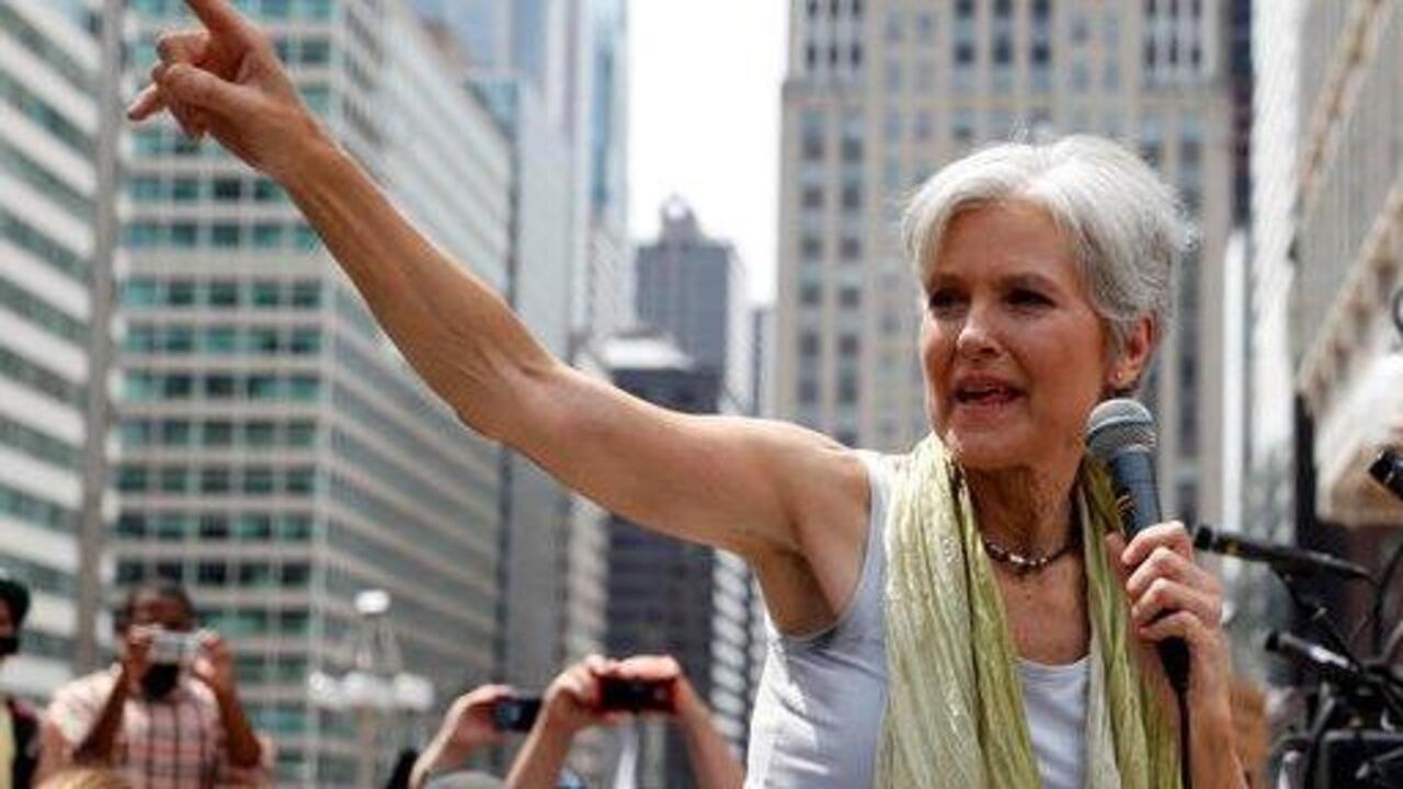 Green Party's Jill Stein rallies Bernie protesters