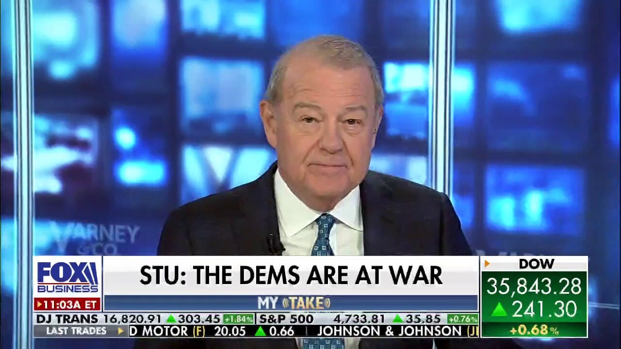 Stuart Varney on the current divide within the Democratic Party.