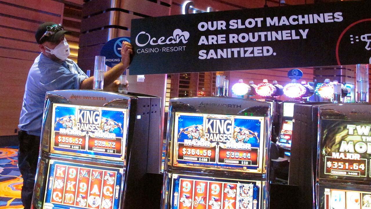 New Jersey to reopen casinos at 25% capacity