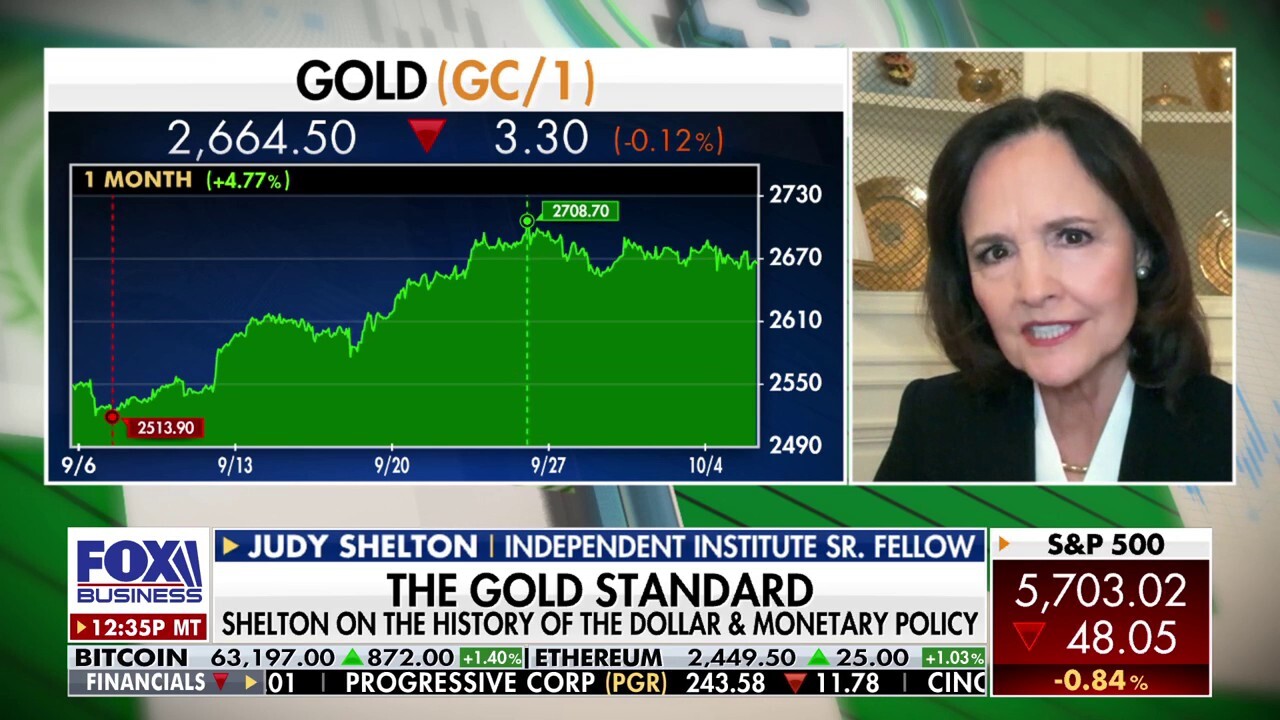 Gold is a 'link to reality' for a lot of consumers: Judy Shelton