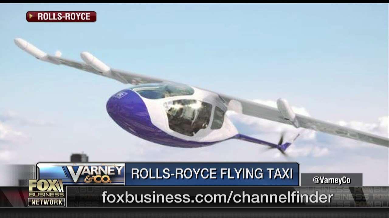 Rolls Royce unveils flying taxi