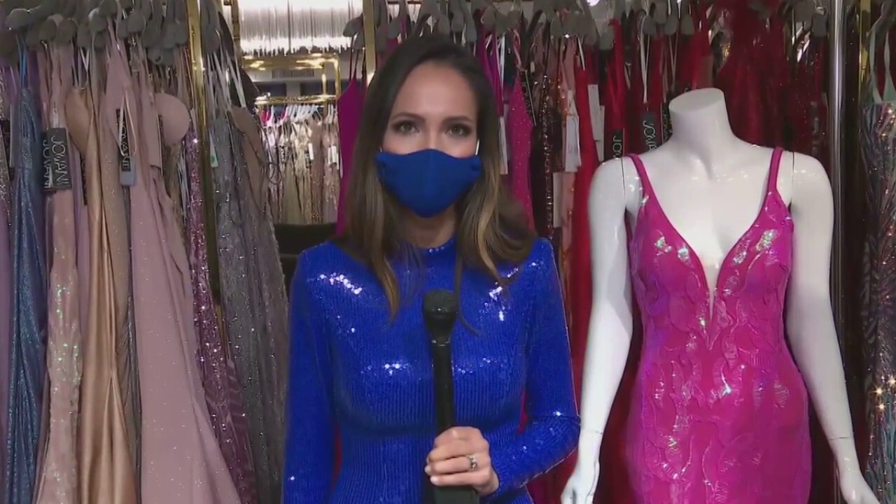 Dressmakers who rely on the prom season for much needed revenue optimistic as prom's return; FOX's Lydia Hu reports