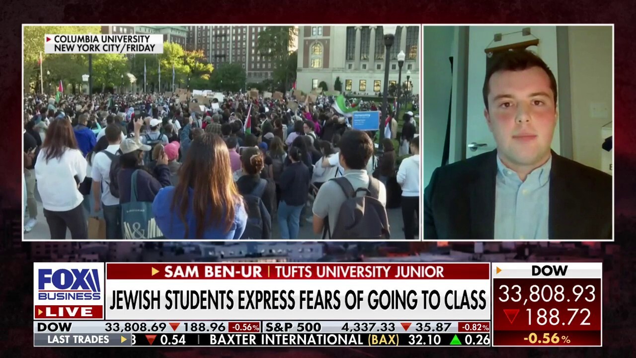 Tufts University student Sam Ben-Ur discusses liberal education in America after a Columbia student attacked a Jewish classmate on 'Varney & Co.'