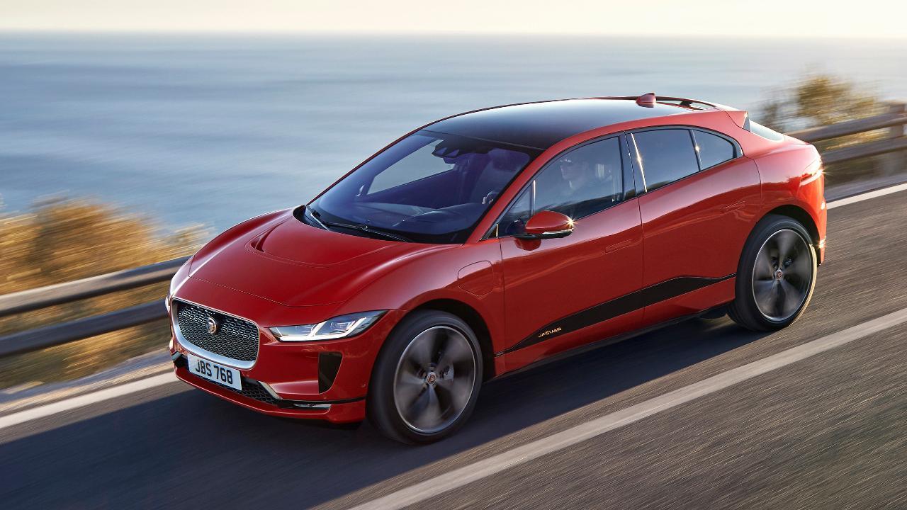 Jaguar debuts first electric car