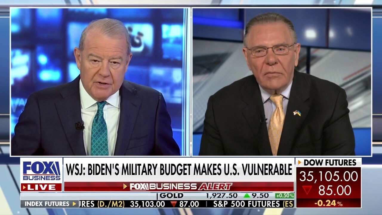Fox News senior strategic analyst Gen. Jack Keane (ret.) argues Biden's military budget 'doesn't even account' for inflation.