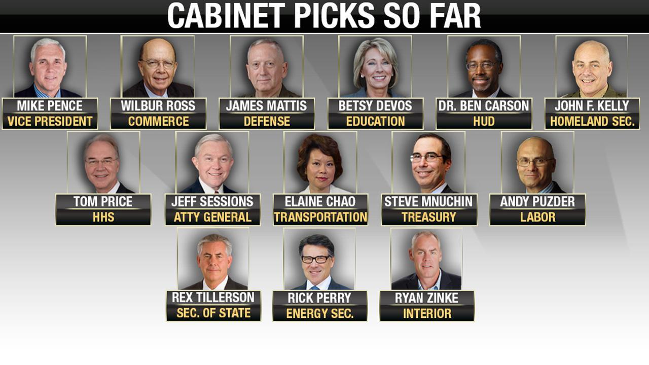 Will all Trump’s cabinet picks be approved?
