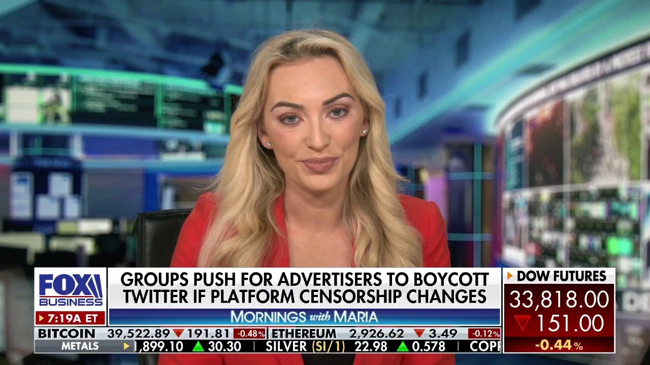 FOX Business’ Kelly O’Grady discusses dark money groups pushing for advertisers to boycott Twitter if censorship rules change.