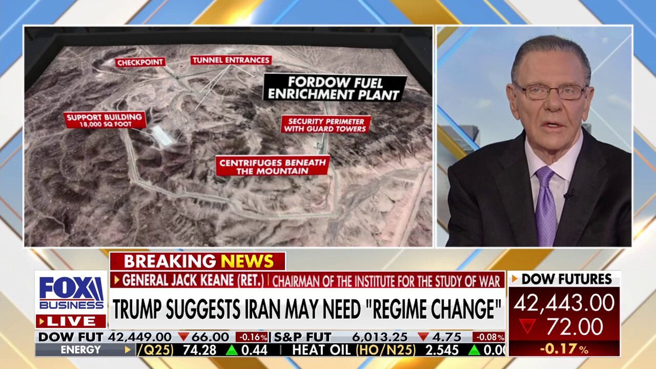Iran is in a 'desperate situation' after US strikes, Gen. Keane warns