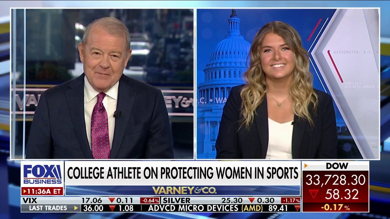 NCAA volleyball athlete Macy Petty shares her experience competing against biological males in women's sports and Congress passing a bill to protect women's sports.