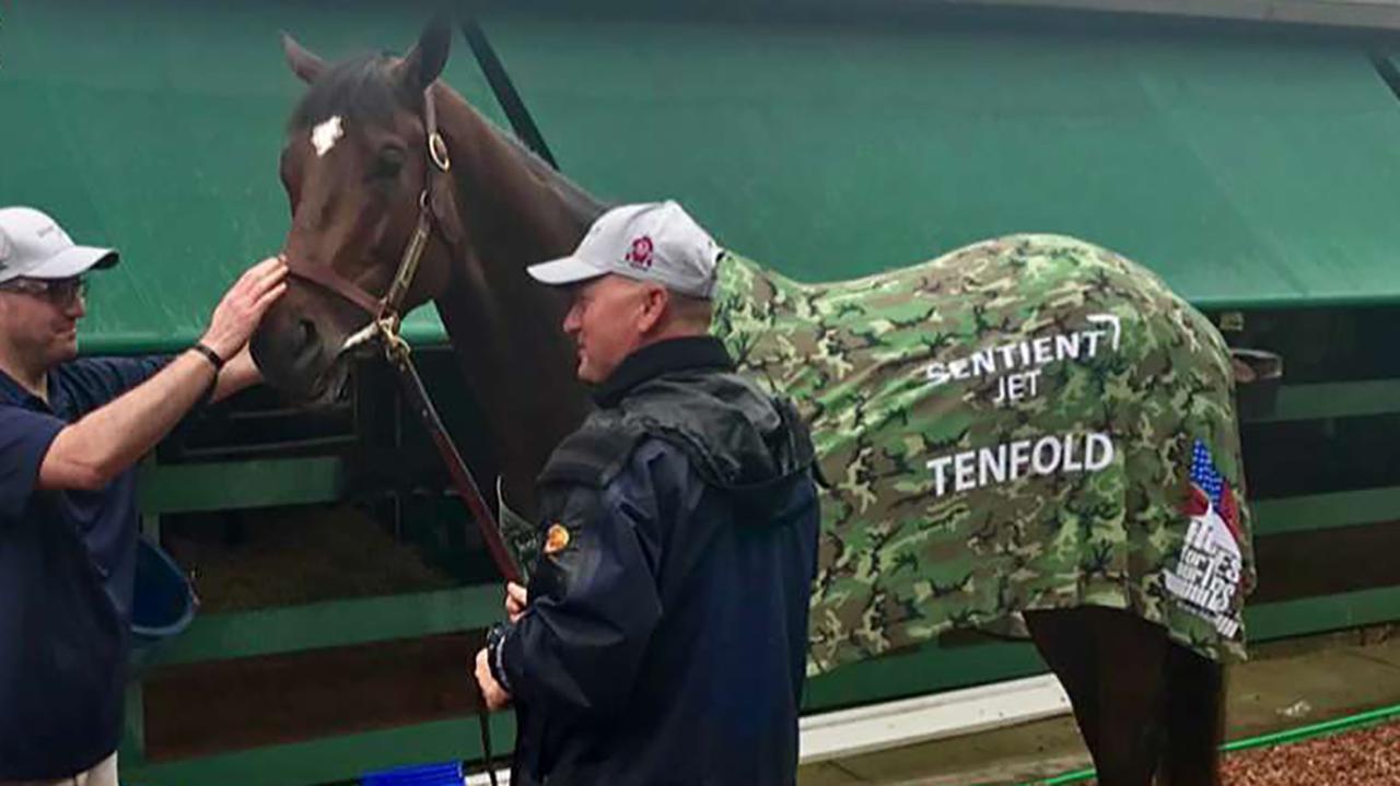 Tenfold to race for injured veterans at Belmont Stakes