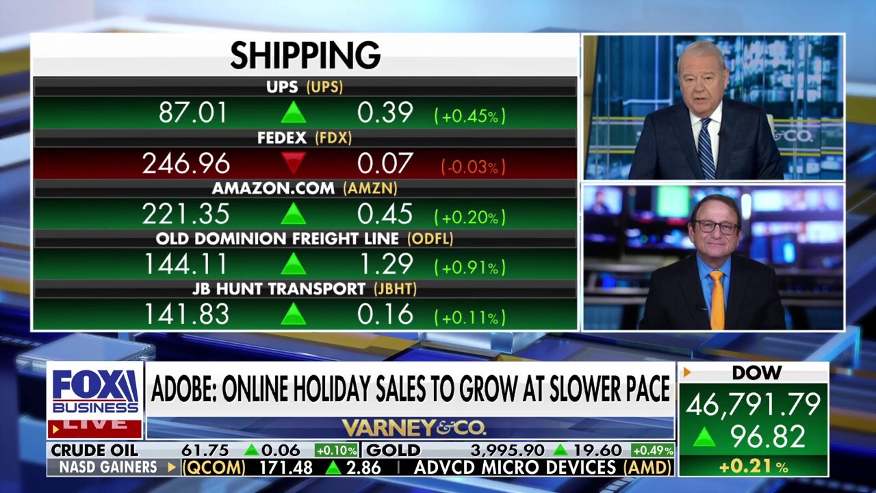 Storch Advisors CEO Gerald Storch discusses Adobe’s prediction that online spending this upcoming holiday season will grow at a slower pace on ‘Varney & Co.’