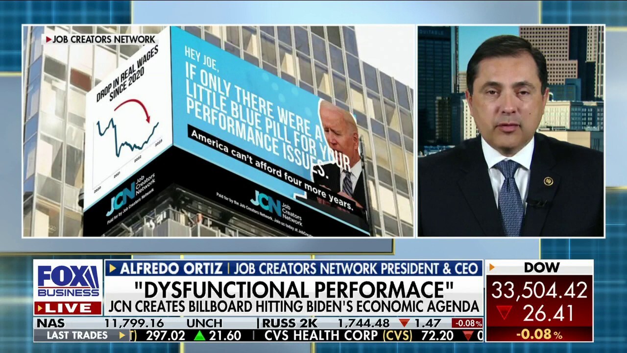 Biden’s economic policies have given blue-collar Americans a ‘black eye’: Alfredo Ortiz