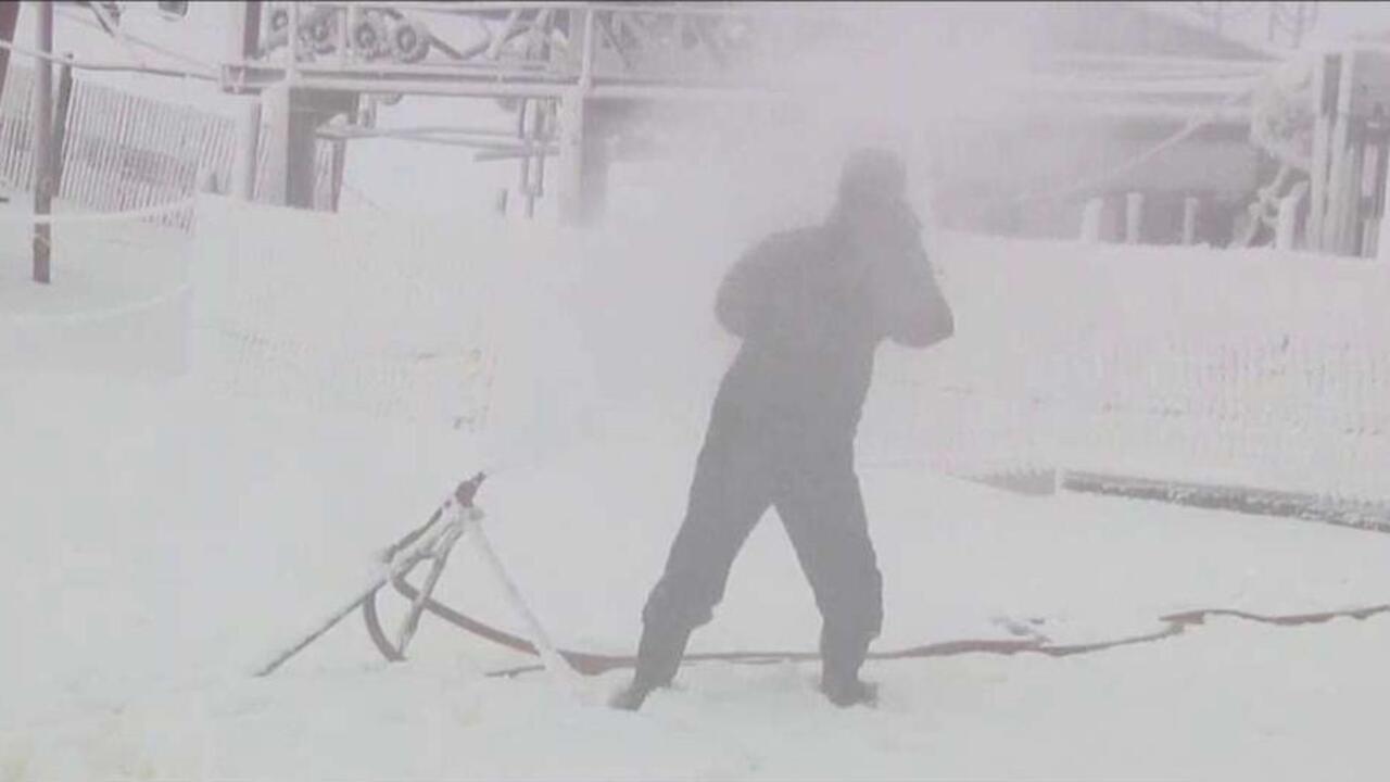 Ski resorts sweating over the warm winter weather