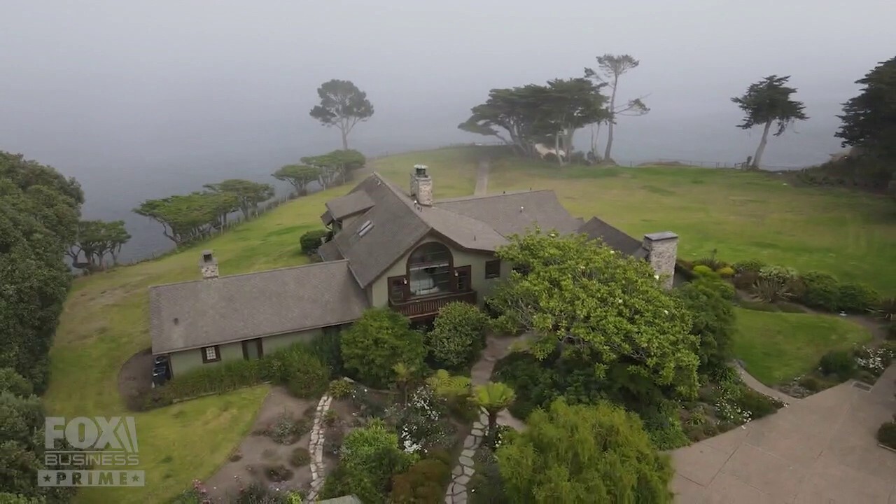 Kacie McDonnell tours a resort-style home in Pebble Beach, Calif.