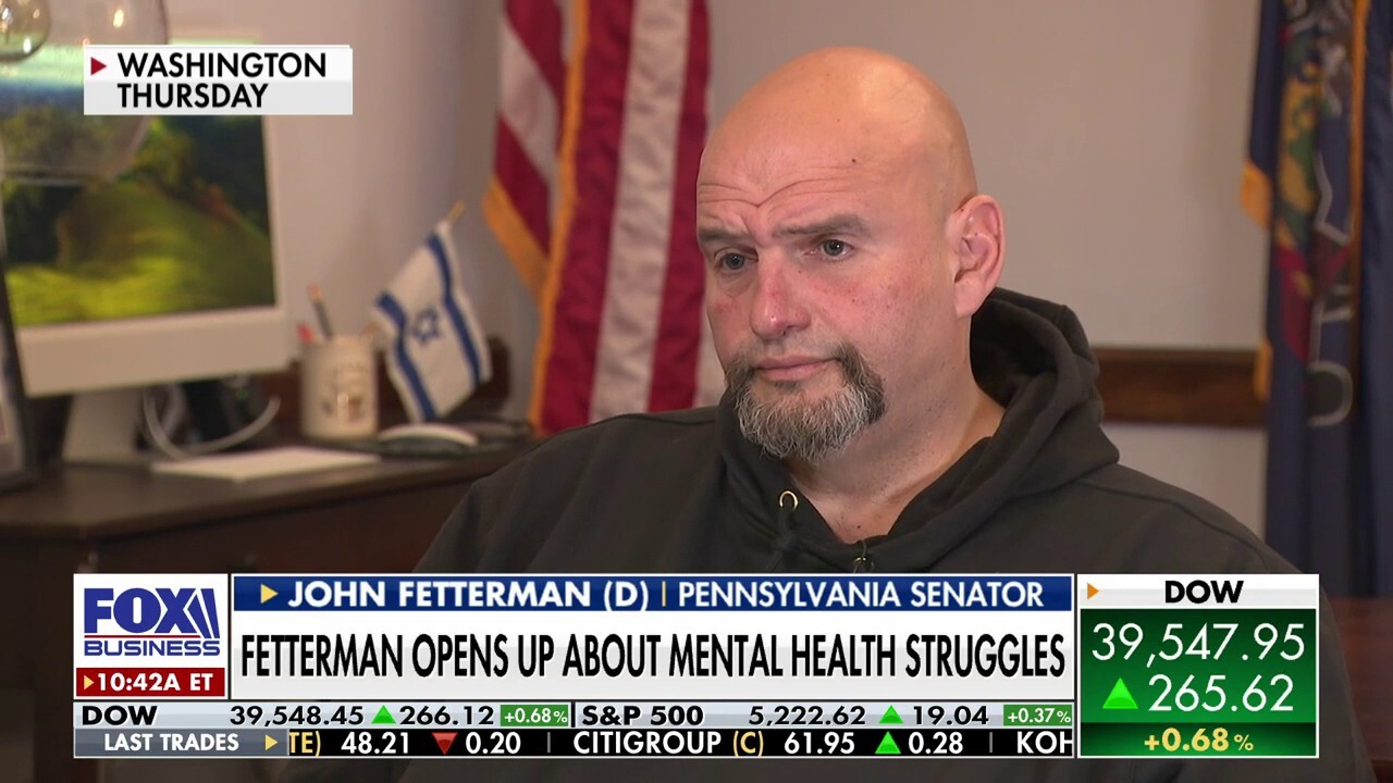 Sen. John Fetterman spotlights America’s mental health ‘epidemic’