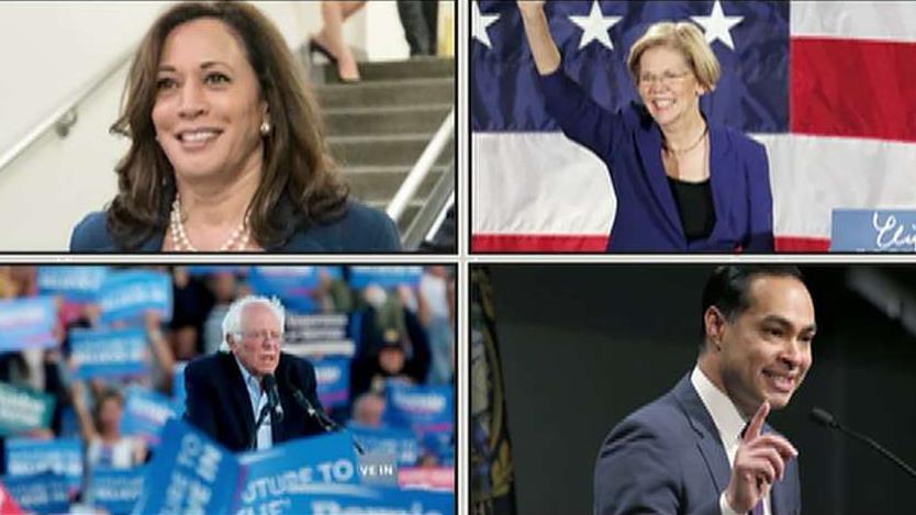Democratic 2020 presidential candidates push for higher taxes on wealthy Americans