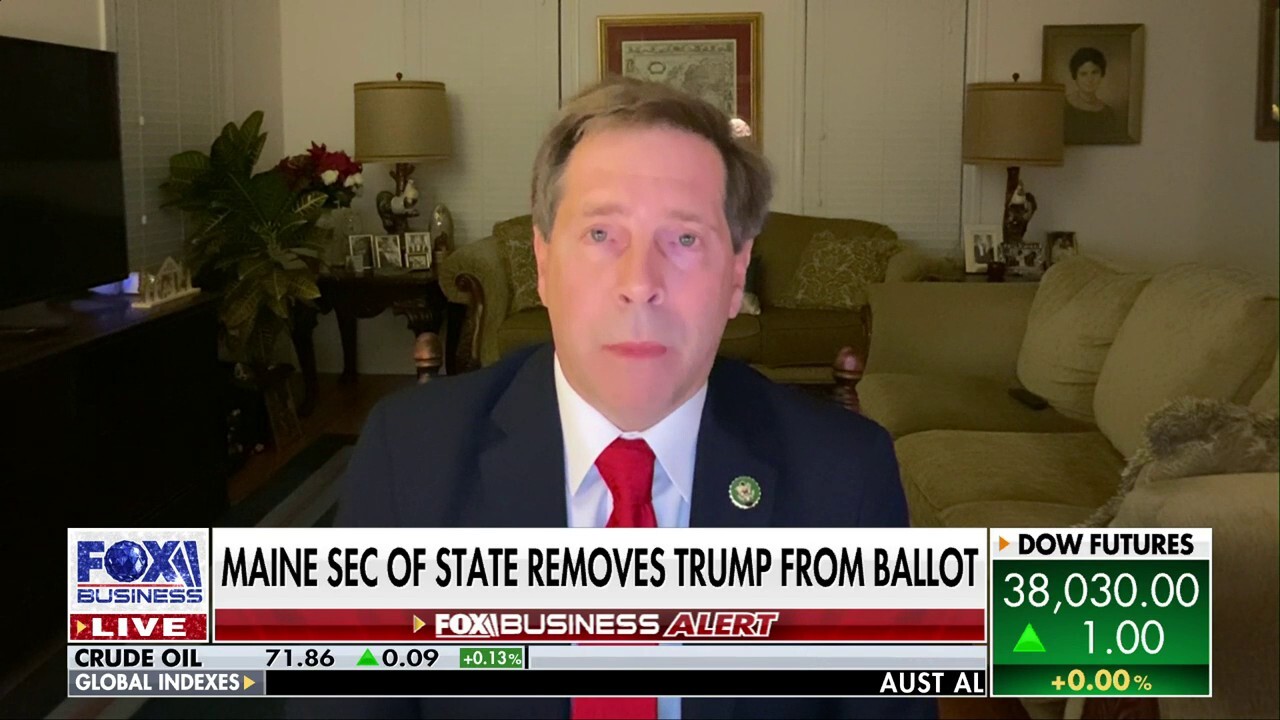 Trump's ballot removal a 'dangerous precedent,' warns Rep. Chuck Fleischmann