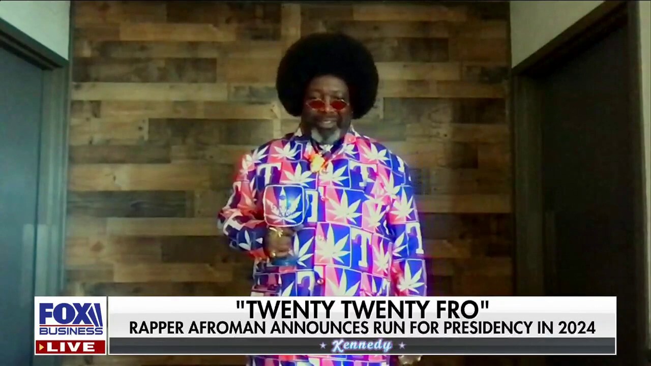Rap artist 'Afroman' on 2024 run: I'm going to help America's mental health