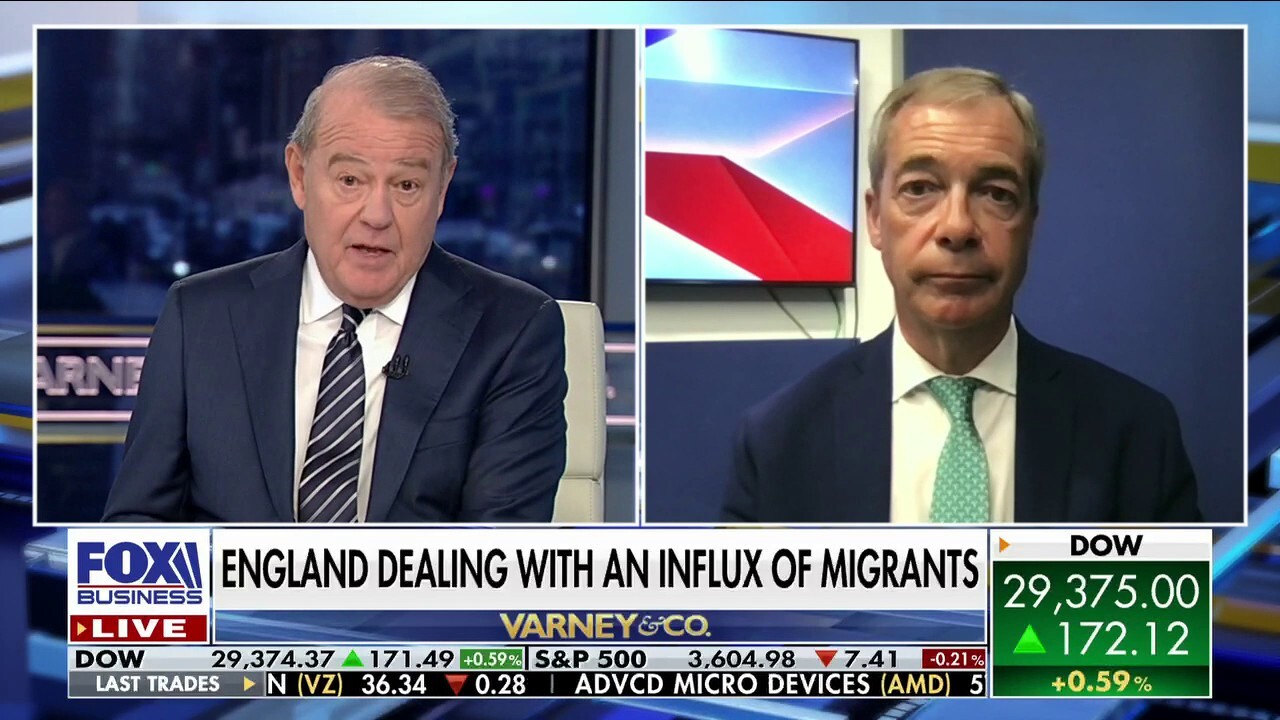 England's migrant numbers 'going through the roof': Nigel Farage