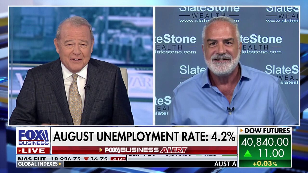 SlateStone Wealth chief market strategist Kenny Polcari reacts to August’s unemployment rate during an appearance on ‘Varney & Co.’