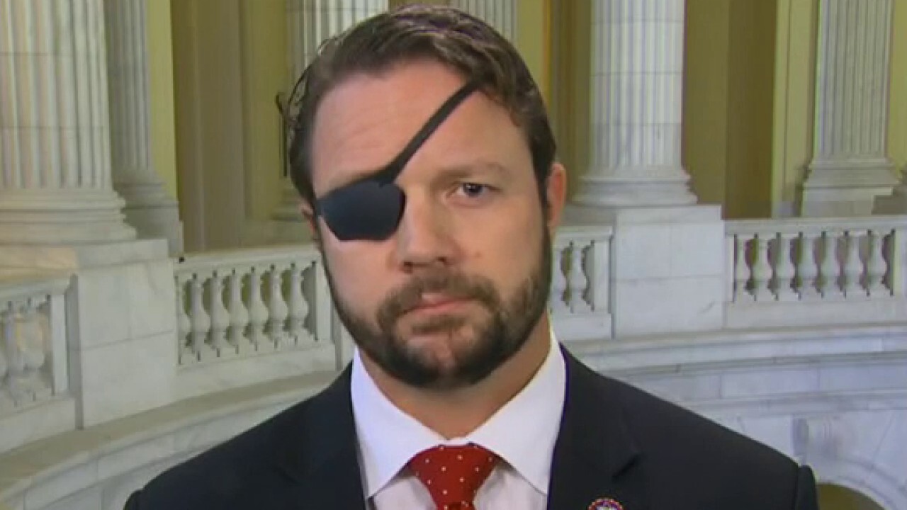 Texas Republican Dan Crenshaw reacts to Biden saying sending migrants back their country of origin is 'not rational' on 'Varney & Co.'
