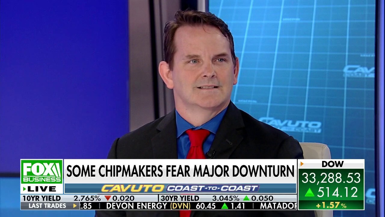 Akoustis Founder & CEO Jeff Shealy discusses how his companies’ semiconductor production will be impacted by Biden’s $280 billion chip funding package on ‘Cavuto: Coast to Coast.'