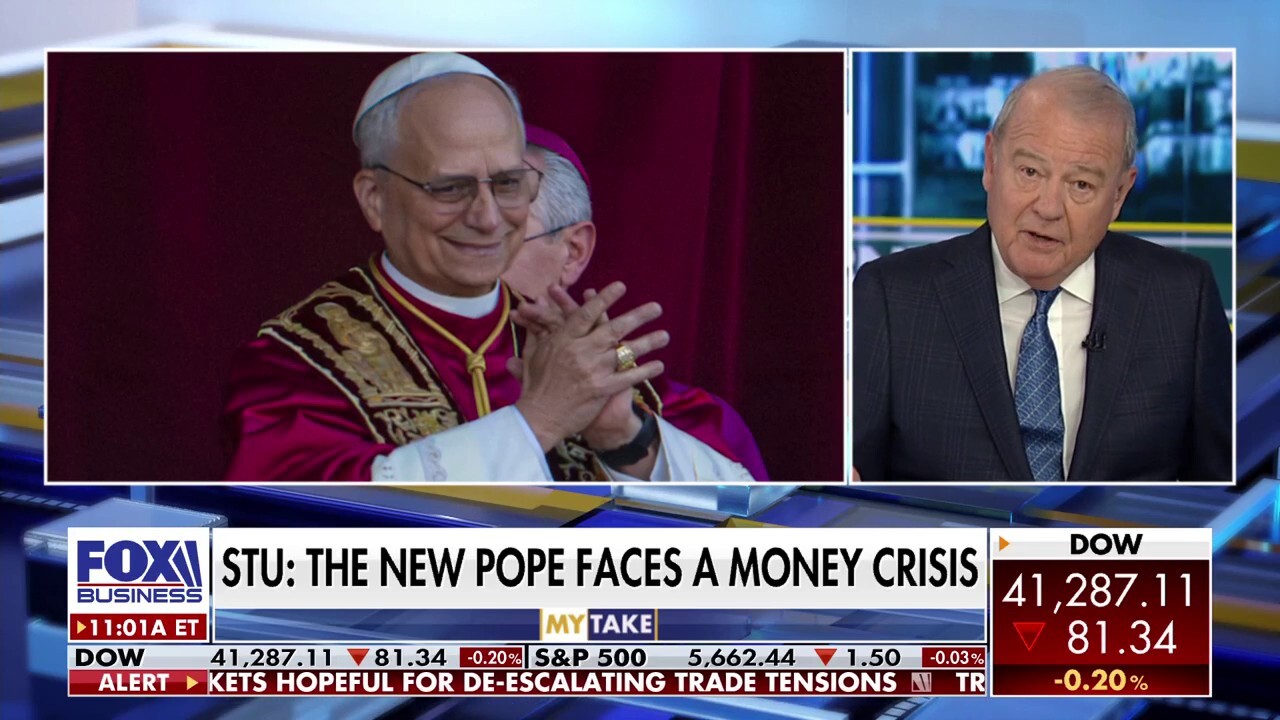 'Varney & Co.' host Stuart Varney discusses whether Pope Leo XIV can fix the Vatican's 'dire' financial problems.