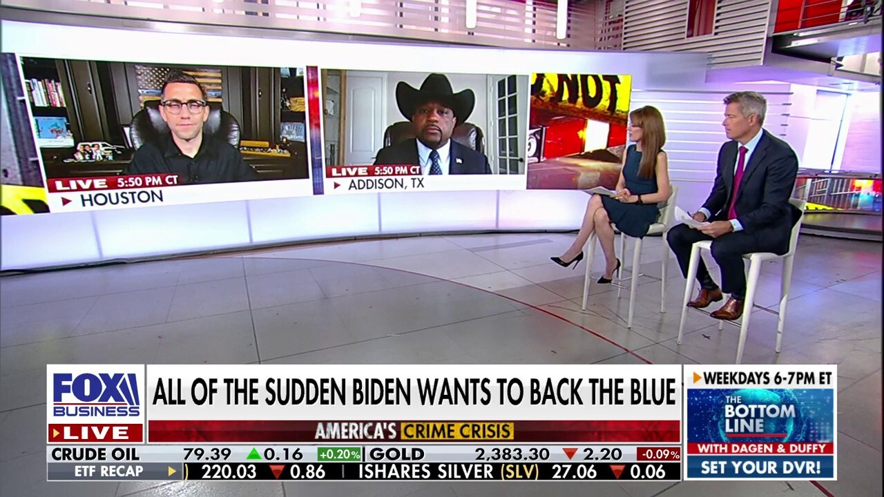 Is Biden 'talk and no walk' on backing law enforcement?