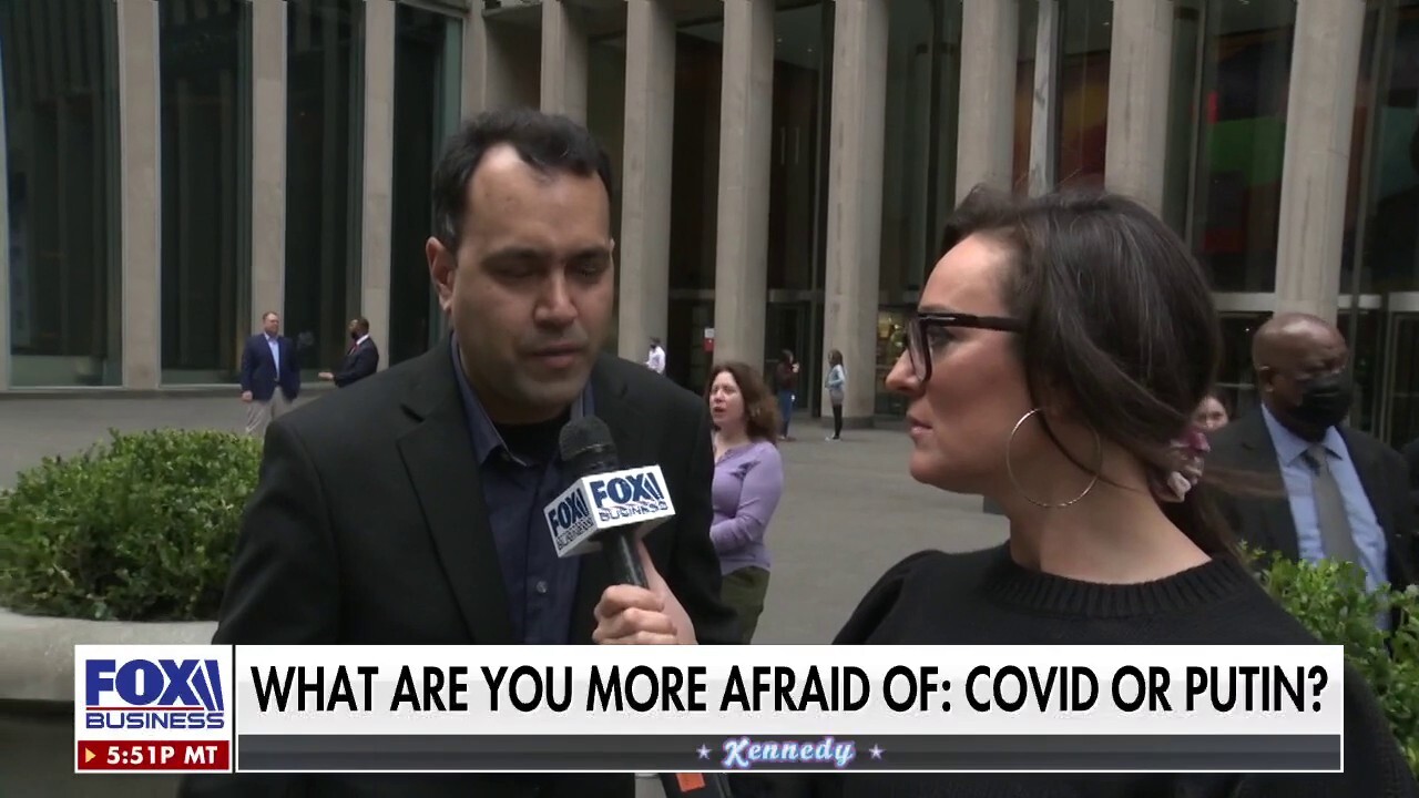  Are people more scared of COVID or Putin?
