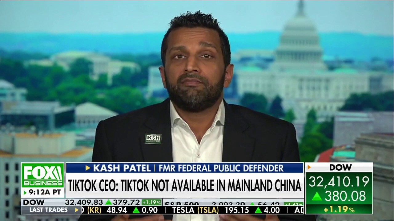 Former Defense Department chief of staff Kash Patel discusses China's method of intelligence gathering and the threat TikTok poses to American households on 'Cavuto: Coast to Coast.'