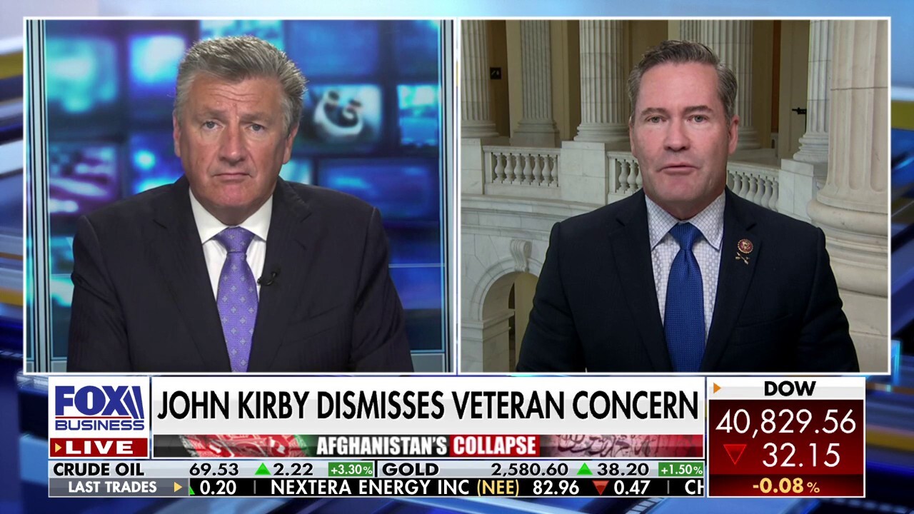 Rep. Michael Waltz sounds off on John Kirby's dismissal of veteran concerns: 'It's insulting'