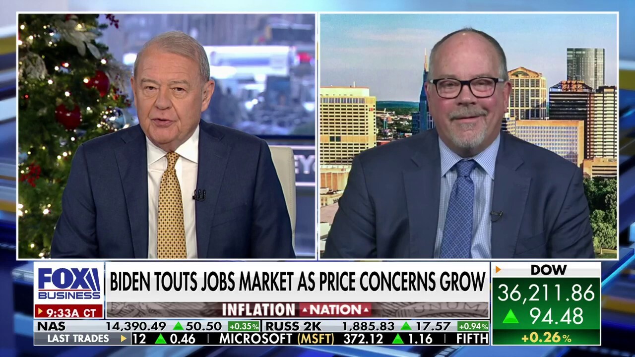 Brian Wesbury, chief cconomist at First Trust Advisors L.P., joins ‘Varney & Co.’ to discuss President Biden’s ongoing praise for the jobs market as price concerns continue to grow. 